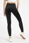 French Winter Velvet High Waist Gathering Leggings - 3
