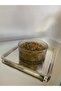 Crystal Cut Salad Bowl Cylinder Set of 3 - 4