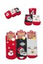 Women's Christmas Socks Organic Cotton (3 Pairs) Special Production Quality Woven Christmas Gift Socks