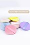 4-Piece Makeup Powder Sponge with Holder - 4