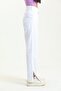 White Leg Slit Wide Leg Jeans Wide Leg Jeans - 5