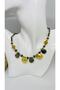 Handmade Ethnic Brass Natural Stone Necklace with Apparatus - 3