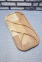 Wooden Beech Snack Bowl - Breakfast and Service - Presentation Plate Kz1024