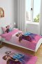 Pink Elsa and Anna Patterned Single Baby Kids Bedding Set - 2
