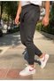Men's Sweatpants Cotton Fabric Black