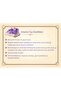 Non-Tarnish Metal Tasseled My Dear Dad Written Globe Cut Amethyst Natural Stone Rosary - 2