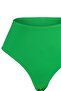Yeşil Hipster Yüksek Bel Bikini Altı TBESS21BA0057 - 8