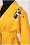 Sequin Hijab Cardigan - yellow - 2