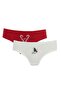 Fall In Love New Year's Themed 2-Piece Hipster Panties