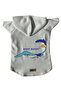 White Road Runner - Size S Hooded Fleece Sweatshirt and Gown