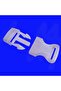 25mm Lock Buckle Transparent Pack of 10