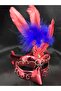 New Year's Mask Red Color - 3