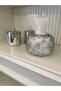 Crystal Cut Glass Napkin Holder -smoked- - 2