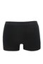 5 Pieces Black Colored Women's Boxer Shorts Size 5005 - 2