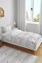 Scandinavian Patterned Single Baby Kids Bedding Set - 2