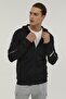 M-Sn955 Stewart Full Zip Black Men's Tracksuit Top