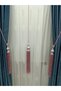 Background Curtain Ceiling Binding Kuka Braçol Curtain Set Dusty Rose