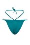 Petrol Ribbed High Leg Bikini Bottom TBESS22BA0289 - 7
