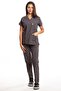 Surgical Doctor Nurse Scrubs Smoked Jersey Set - 3