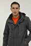 M-sn4 Marco Coat 2pr معطف طويل للرجال باللون الرمادي الداكن - 6