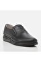 Genuine Leather Yaya Men's Black Loafer Shoes - 3