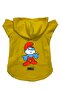 Yellow Cute Dad - Size m Hooded Fleece Sweatshirt and Gown
