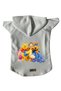 Hooded Fleece Sweatshirt Dog And Cat Outfit & Dress - White Winnie - Size Xs