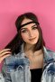 Black Bohemian Braided Style Bandana - 2
