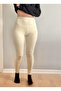 High Waist Scuba Fabric Flexible Sports Leggings - 2