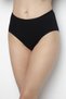 Women's 6-Pack Black Cotton Lycra High Waist Bato Panties - 2