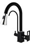 Vi̇las Dallas Water Purifier 3 Outlet Black Spiral Kitchen Faucet - 2