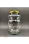 2650 Cc Knuckle Glass Jar - Gold Metal Lid - 2650 Ml Knuckle Glass Jar - 2