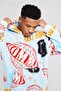 Unisex Oversize La Hooded Plush Sweatshirt