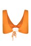 Turuncu Üçgen Kaplı Düğümlü Bikini Üstü TBESS23BU00018 - 8