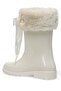 W10239 Campera Charol Soft Cream Girl's Rain Boots - 3