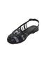 D20ys-1805-b Women's Sandal - - Black-snakes - 40 - 2