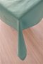 Linen Look Turquoise Colored Tablecloth - 5