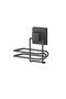 Drilling Screw Drill Not Available! Easyfix Adhesive Toilet Paper Holder Wc Paper Hanger Matte Black Ef271 - 2