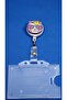 Cat with Glasses Yoyo Collar Card Holder - 2