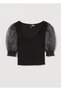Puff Sleeve Blouse - 2