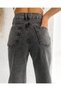 Daydream Women's High Waist Wide Leg Denim Pants Palazzo Jeans - 5