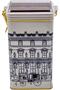 City Patterned Rectangular Metal Storage Container Er053-t9