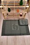 Winter 2-Piece Cotton Mat 50*70 Foot Towel - 2