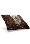 Double Sided Printed Coffee Time Patterned Suede Throw Pillow Cover - 2