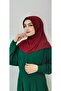 Takmatik Practical Scarf Suitable for Daily Use, Doesn'T Show Through, Burgundy Color - 3