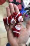 3-Piece Christmas Pine Tree Ornament Set with Santa Claus Figure Christmas Man New Year String Tree Ornament - 3