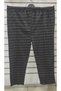 Large Size Pocketed Elastic Stamped Trousers - 2