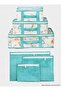 Baby Care Maternity Hospital Bag Multi-Useful Organizer 6 Pieces (Blue)