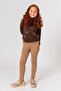 Girl's Star Detailed Hooded Sweatshirt - 3
