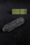 Black Baguette Stone Flamboyant In-Car Numberer Vehicle Accessory with Opening and Closing - 3